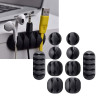 ORGANIZADOR DE CABLES | Blanco y Negro