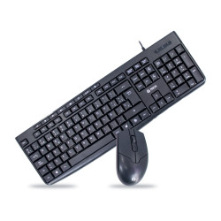 COMBO TECLADO Y MOUSE TEROS TE-5012S | USB| 1000 DPI |3 Botones |105+8 Teclas|