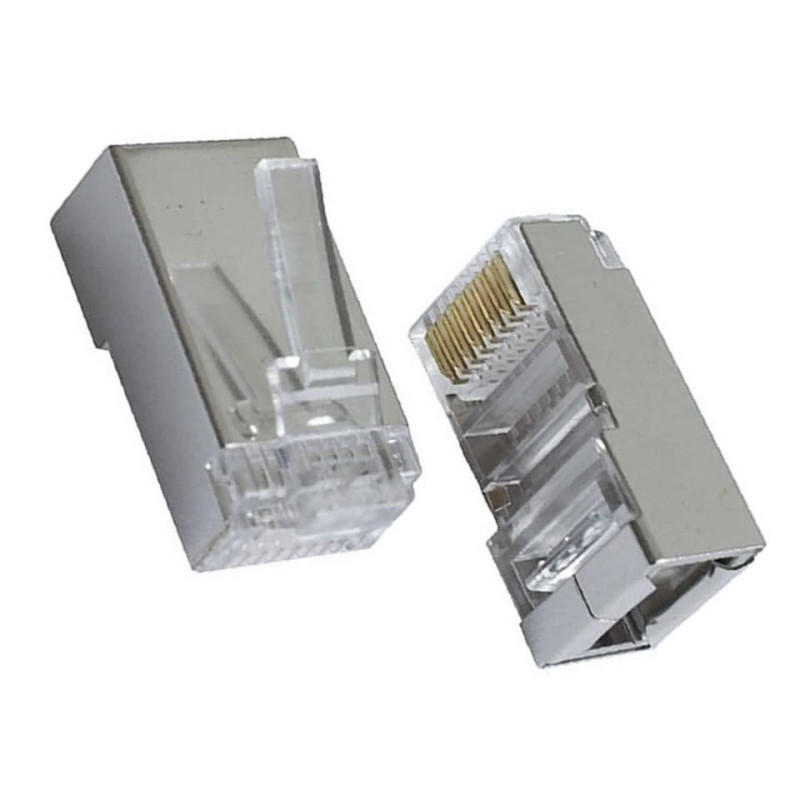 RJ45 BLINDADO CONECTOR DE RED PARA CAT6