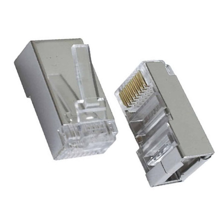 RJ45 BLINDADO CONECTOR DE RED PARA CAT6