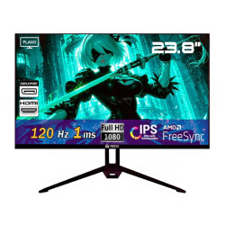MONITOR PLANO GAMING TEROS TE-2415S | 23.8" | FHD IPS 120Hz 1ms | HDMI, DP, Parlantes