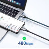 CABLE USB C a USB C | 100W 5A, CARGA RAPIDA