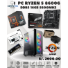 PC RYZEN 5 8600G | DDR5 16GB 5600MHZ |PLACA MSI A620AM-B EVO |SSD M2 NVME 512GB