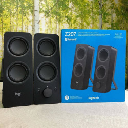 PARLANTE LOGITECH | Z207 | STERO BLACK | BLUETOOTH | JACK AUXILIAR