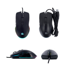 Mouse Gamer RGB Teros TE-1233G | USB | 7200 DPI | RGB | 7 BOTONES