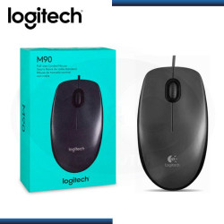 MOUSE LOGITECH M90 DARK OPTICO USB NEGRO