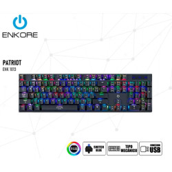 TECLADO MECANICO ENKORE PATRIOT ENK 1013 | RGB
