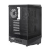 CASE GAMER TEROS TE-1321G | MID TOWER | USB 3.0 / USB 2.0 | AUDIO | VENTILADOR ARGB | NEGRO