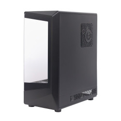 CASE GAMER TEROS TE-1321G | MID TOWER | USB 3.0 / USB 2.0 | AUDIO | VENTILADOR ARGB | NEGRO