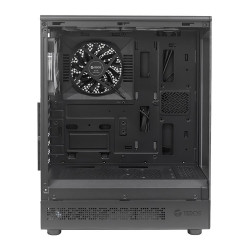 CASE GAMER TEROS TE-1321G | MID TOWER | USB 3.0 / USB 2.0 | AUDIO | VENTILADOR ARGB | NEGRO