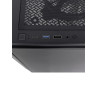 CASE GAMER TEROS TE-1321G | MID TOWER | USB 3.0 / USB 2.0 | AUDIO | VENTILADOR ARGB | NEGRO