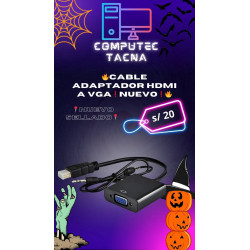 CABLE ADAPTADOR HDMI A VGA