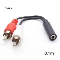 CABLE DE AUDIO RCA Macho a JACK 3.5mm HEMBRA